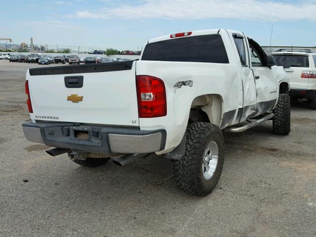 1GCEK29019Z136192 - 2009 CHEVROLET SILVERADO WHITE photo 4