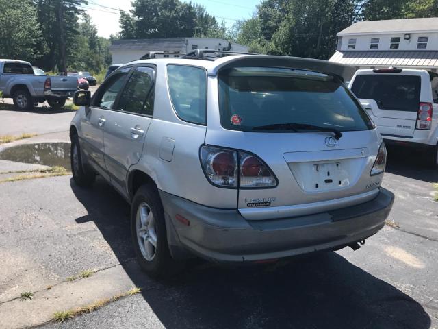 JTJHF10U720241807 - 2002 LEXUS RX 300 SILVER photo 3