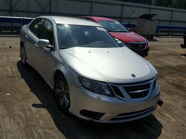 YS3FA4BY9B1307478 - 2011 SAAB 9-3 2.0T SILVER photo 1