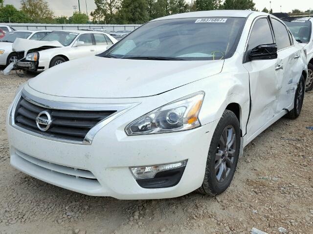 1N4AL3AP3FC470819 - 2015 NISSAN ALTIMA 2.5 WHITE photo 2