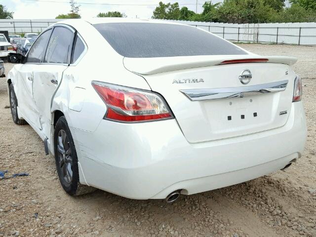 1N4AL3AP3FC470819 - 2015 NISSAN ALTIMA 2.5 WHITE photo 3