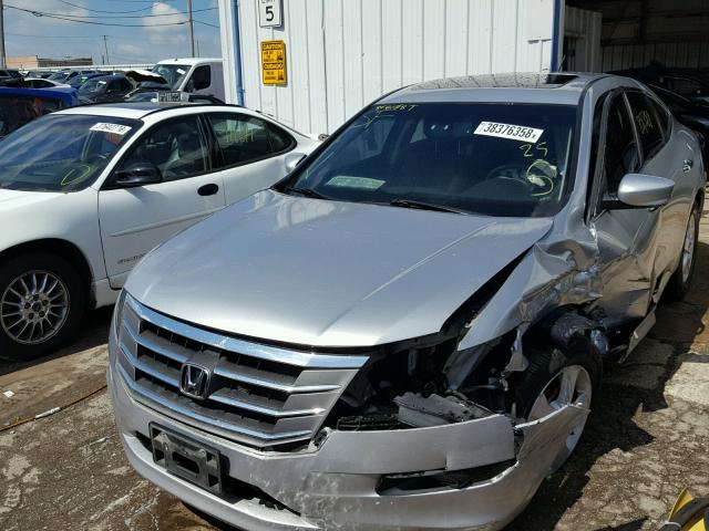 5J6TF1H35CL005885 - 2012 HONDA CROSSTOUR SILVER photo 2