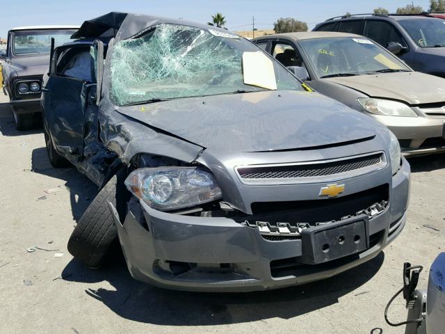 1G1ZF57519F133826 - 2009 CHEVROLET MALIBU HYB GRAY photo 1