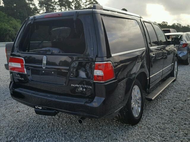 5LMJJ3H57DEL07685 - 2013 LINCOLN NAVIGATOR BLACK photo 4