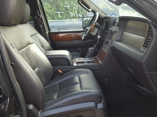 5LMJJ3H57DEL07685 - 2013 LINCOLN NAVIGATOR BLACK photo 5