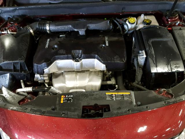 1G11C5SLXFF219305 - 2015 CHEVROLET MALIBU 1LT BURGUNDY photo 7