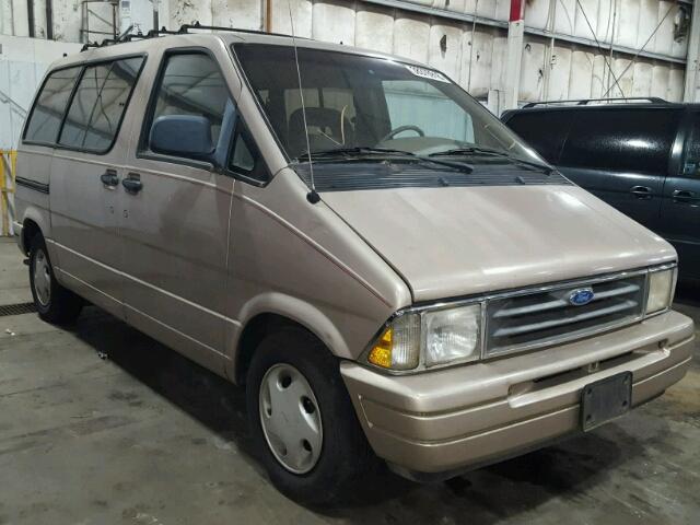 1FMCA11U9TZB34924 - 1996 FORD AEROSTAR BROWN photo 1