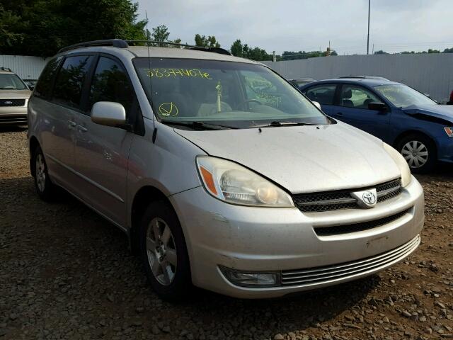 5TDZA23C04S006583 - 2004 TOYOTA SIENNA CE SILVER photo 1