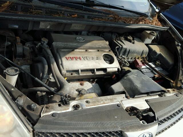 5TDZA23C04S006583 - 2004 TOYOTA SIENNA CE SILVER photo 7