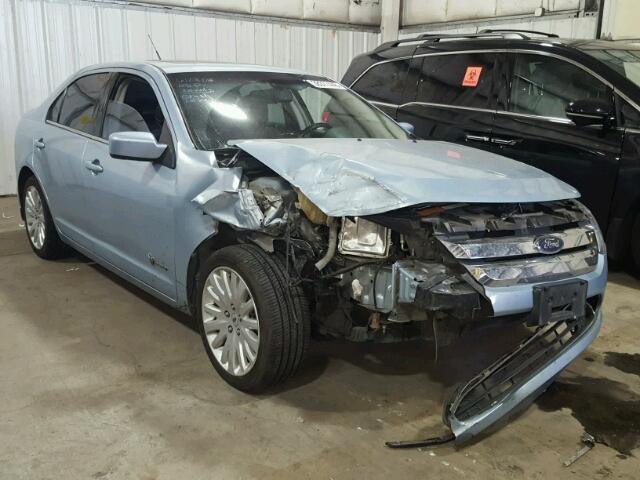 3FADP0L36AR118998 - 2010 FORD FUSION HYB BLUE photo 1