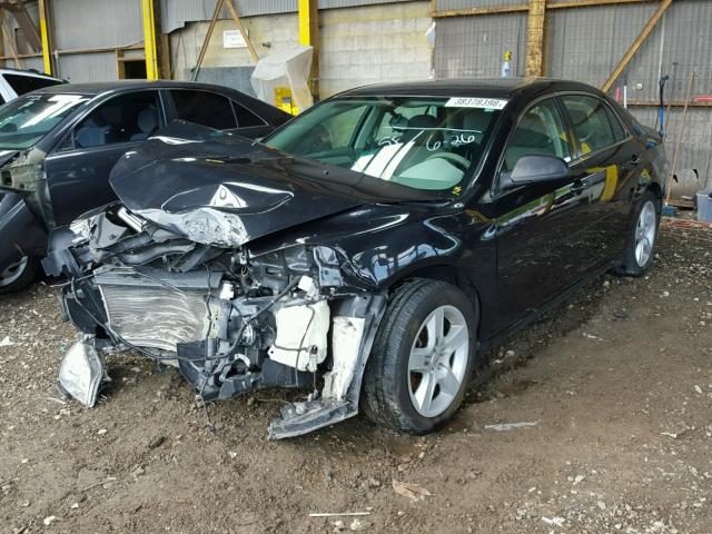 1G1ZB5E01CF181157 - 2012 CHEVROLET MALIBU LS BLACK photo 2