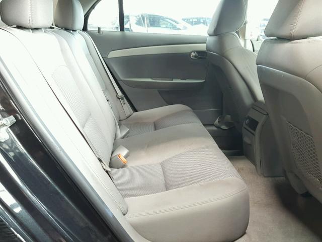 1G1ZB5E01CF181157 - 2012 CHEVROLET MALIBU LS BLACK photo 6