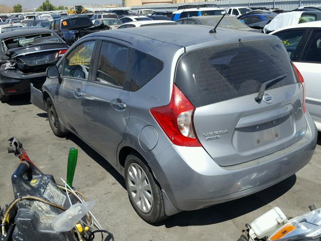 3N1CE2CPXEL370565 - 2014 NISSAN VERSA NOTE SILVER photo 3