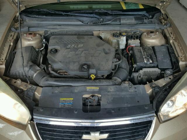 1G1ZT68N67F137056 - 2007 CHEVROLET MALIBU MAX 金色 照片 7