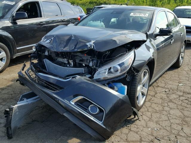 1G11G5SX7FF285544 - 2015 CHEVROLET MALIBU LTZ 黑色 照片 2