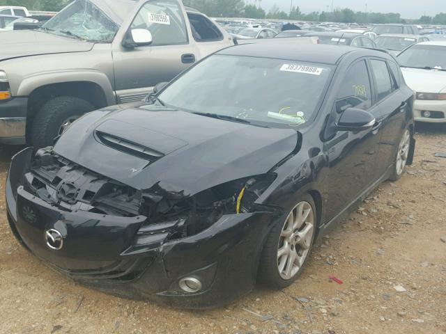 JM1BL1L32C1530660 - 2012 MAZDA SPEED 3 BLACK photo 2