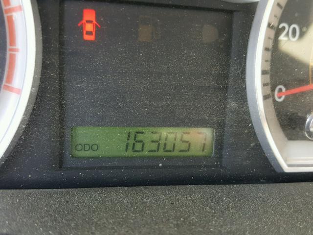 KL1TD56E79B600430 - 2009 CHEVROLET AVEO LS BLACK photo 8