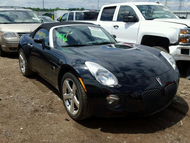 1G2MG35X27Y118717 - 2007 PONTIAC SOLSTICE G BLACK photo 1