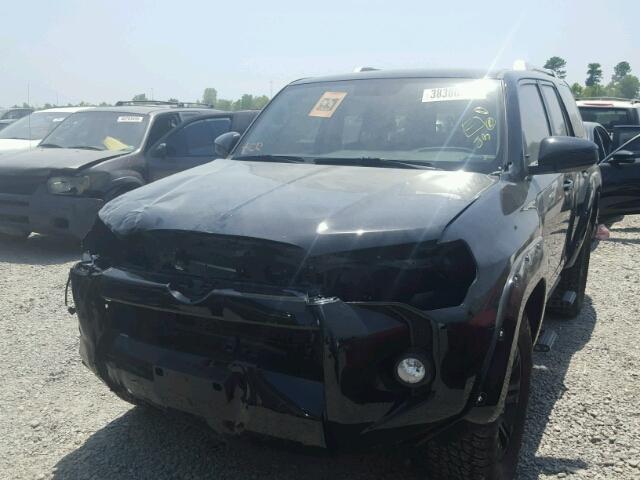 JTEBU5JRXG5373434 - 2016 TOYOTA 4RUNNER SR BLACK photo 2