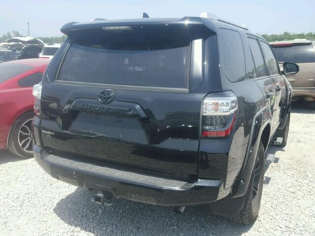 JTEBU5JRXG5373434 - 2016 TOYOTA 4RUNNER SR BLACK photo 4