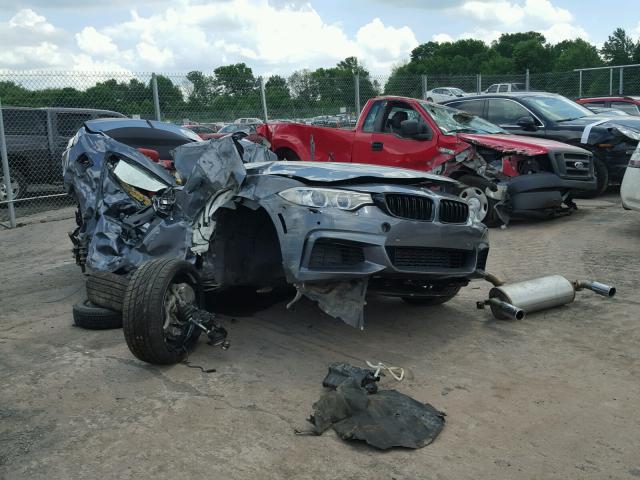 WBA3R5C54EF785258 - 2014 BMW 435 XI BLUE photo 1