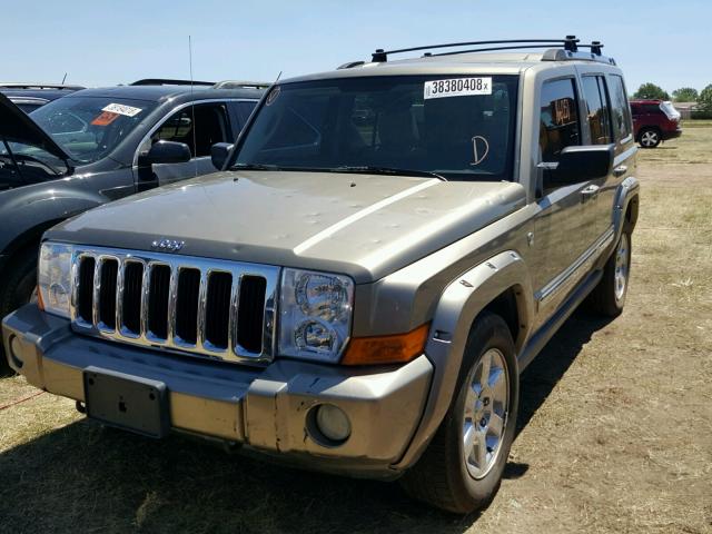 1J8HG58206C306004 - 2006 JEEP COMMANDER 棕色 照片 2