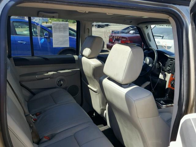 1J8HG58206C306004 - 2006 JEEP COMMANDER 棕色 照片 6