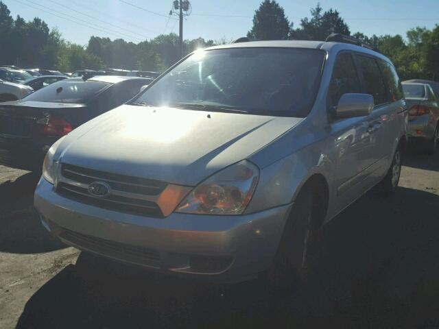 KNDMB233166079391 - 2006 KIA SEDONA EX SILVER photo 2