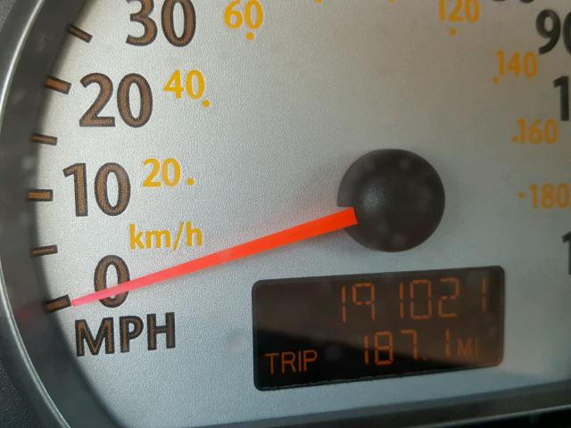 1G8AL52F24Z214025 - 2004 SATURN ION LEVEL SILVER photo 8