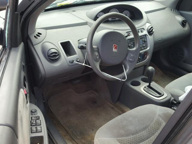 1G8AL52F24Z214025 - 2004 SATURN ION LEVEL SILVER photo 9