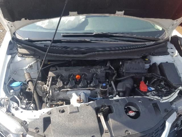 19XFB2F98EE049192 - 2014 HONDA CIVIC EXL WHITE photo 7