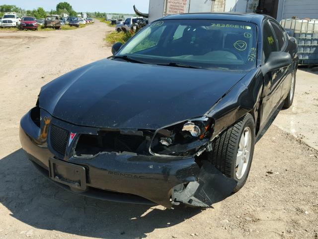2G2WP552371177433 - 2007 PONTIAC GRAND PRIX BLACK photo 2