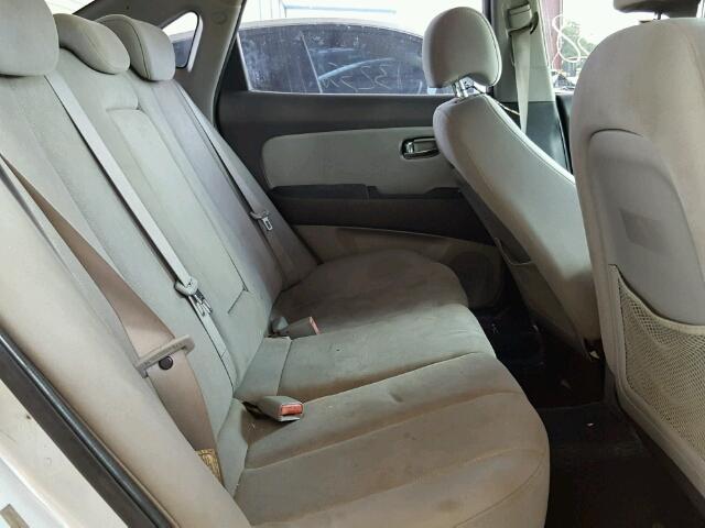 KMHDU4ADXAU836726 - 2010 HYUNDAI ELANTRA SILVER photo 6