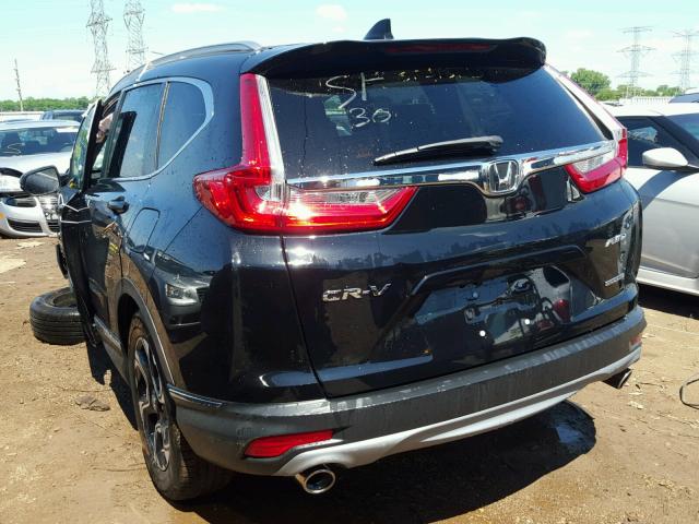 5J6RW2H93HL074960 - 2017 HONDA CR-V TOURI BLACK photo 3