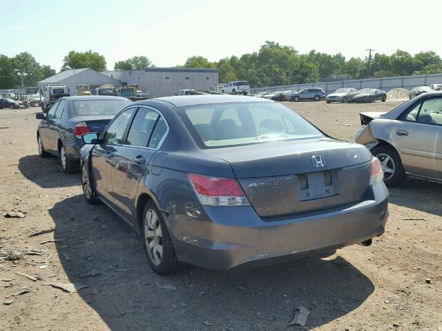 1HGCP26769A162488 - 2009 HONDA ACCORD EX GRAY photo 3