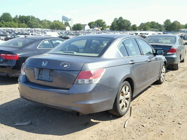 1HGCP26769A162488 - 2009 HONDA ACCORD EX GRAY photo 4