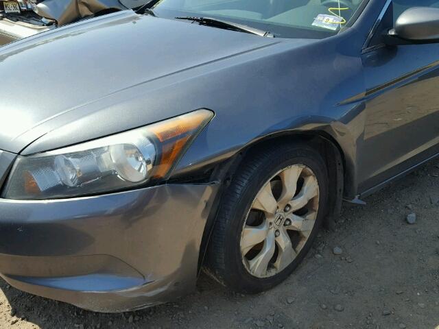 1HGCP26769A162488 - 2009 HONDA ACCORD EX GRAY photo 9