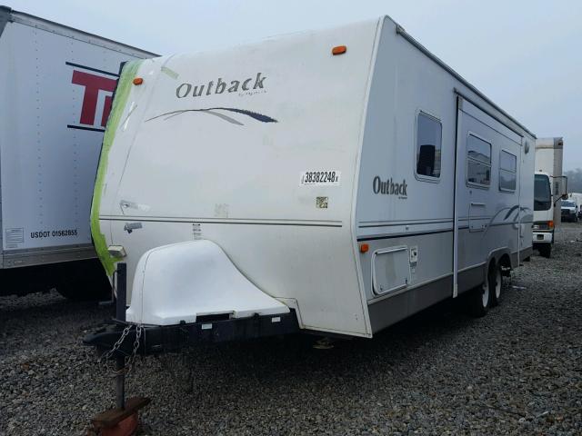 4YDT28B205G914300 - 2005 KEYSTONE OUTBACK WHITE photo 2