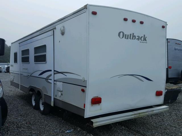 4YDT28B205G914300 - 2005 KEYSTONE OUTBACK WHITE photo 3