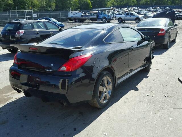 1G2ZM177284171779 - 2008 PONTIAC G6 GXP BLACK photo 4