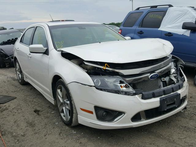 3FAHP0DC7BR148366 - 2011 FORD FUSION SPO WHITE photo 1