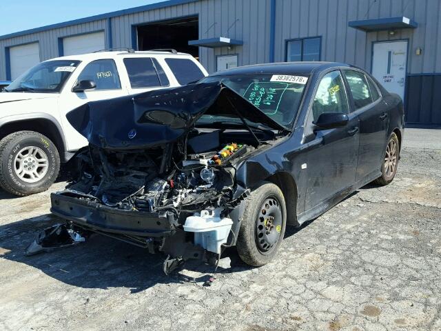 YS3FB49Y981131124 - 2008 SAAB 9-3 2.0T BLACK photo 2