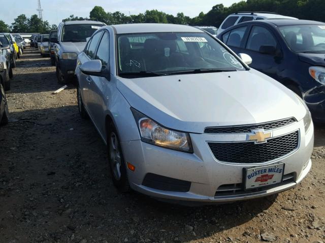 1G1PE5SC5C7329821 - 2012 CHEVROLET CRUZE LT SILVER photo 1