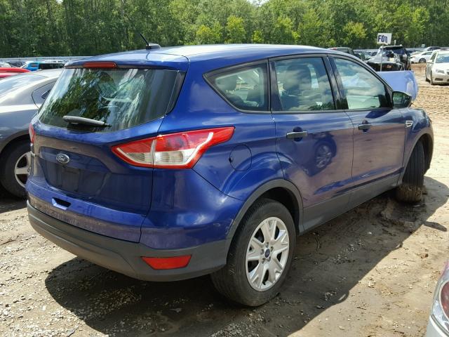 1FMCU0F75DUA51896 - 2013 FORD ESCAPE S PURPLE photo 4