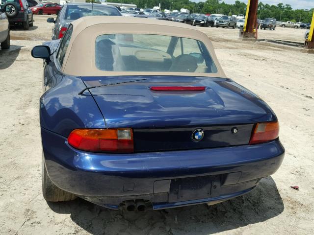 4USCJ332XVLC03621 - 1997 BMW Z3 2.8 BLUE photo 6