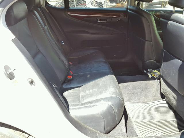 JTHGL46F775018841 - 2007 LEXUS LS 460L SILVER photo 6