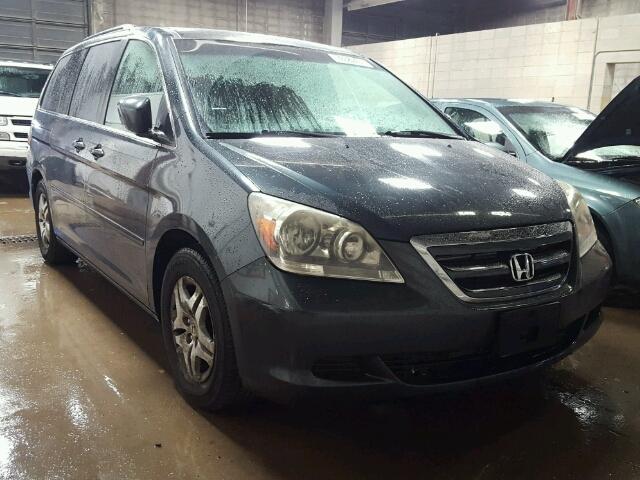 5FNRL38716B023475 - 2006 HONDA ODYSSEY CHARCOAL photo 1