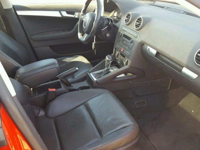 WAUNF78P56A028097 - 2006 AUDI A3 2.0 PRE RED photo 5