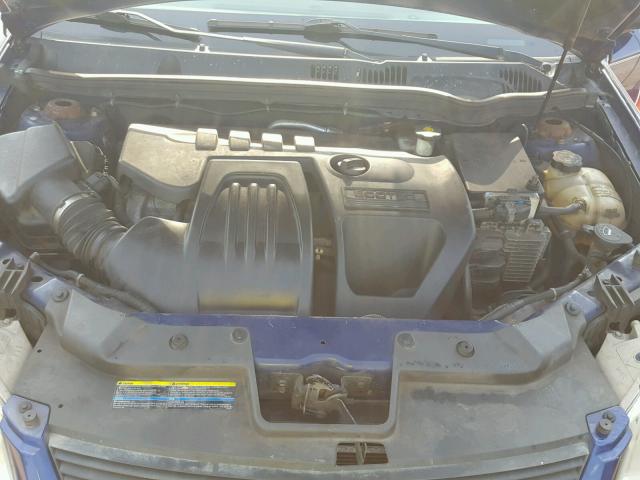 1G1AM15B667877187 - 2006 CHEVROLET COBALT SS BLUE photo 7