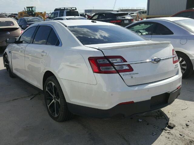 1FAHP2E88FG123169 - 2015 FORD TAURUS WHITE photo 3